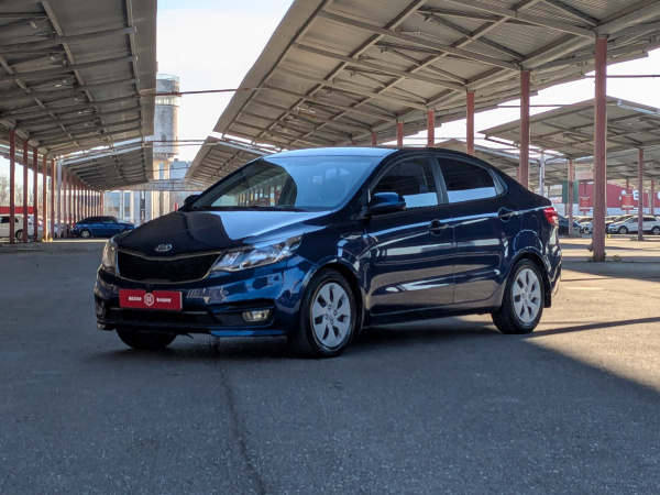 Kia Rio 2016 Синий