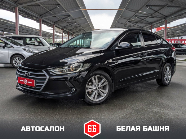 Hyundai Elantra 2018 Черный