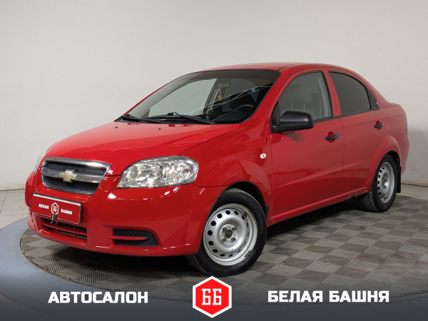 Chevrolet Aveo 2007 Красный