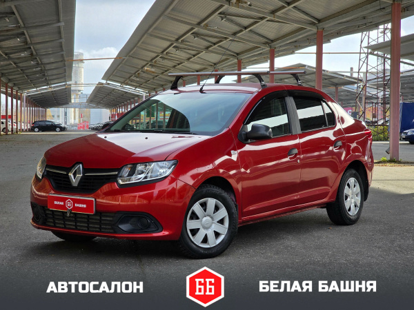 Renault Logan 2016 Красный