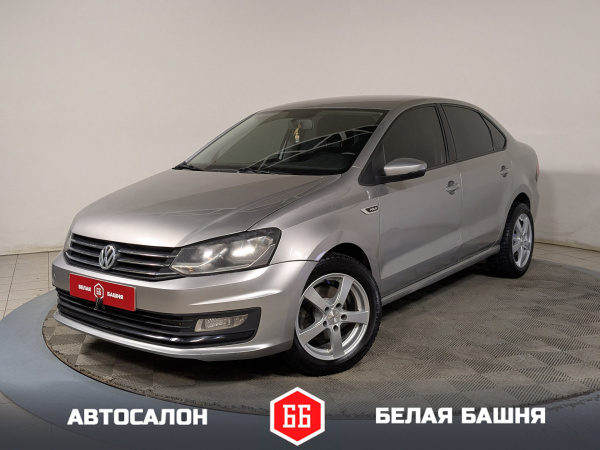 Volkswagen Polo 2019 Серебряный