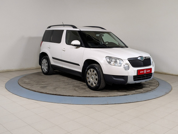 Skoda Yeti 2013 Белый
