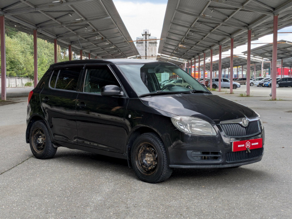 Skoda Fabia 2009 Черный