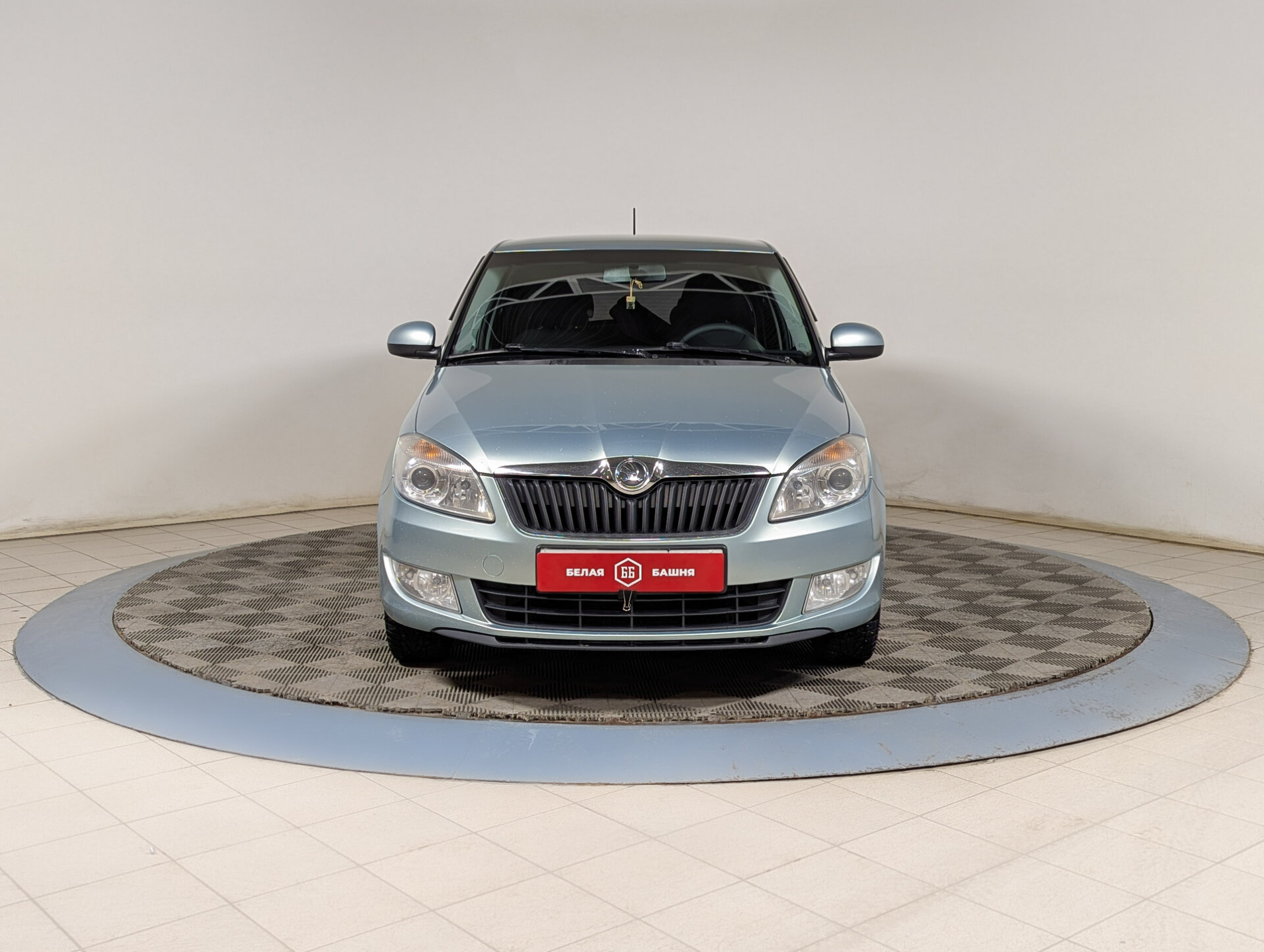 Skoda Fabia 2013 Зеленый