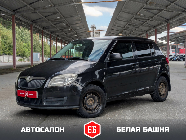 Skoda Fabia 2009 Черный