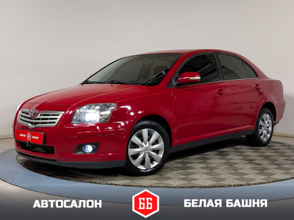 Toyota Avensis 2007 Красный