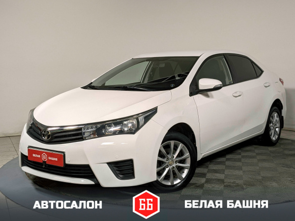 Toyota Corolla 2013 Белый