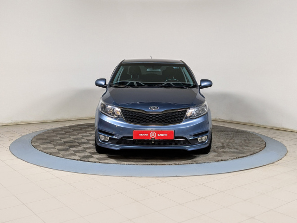 Kia Rio 2015 Голубой