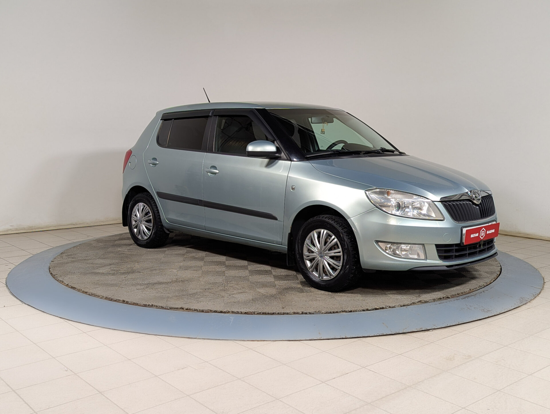 Skoda Fabia 2013 Зеленый
