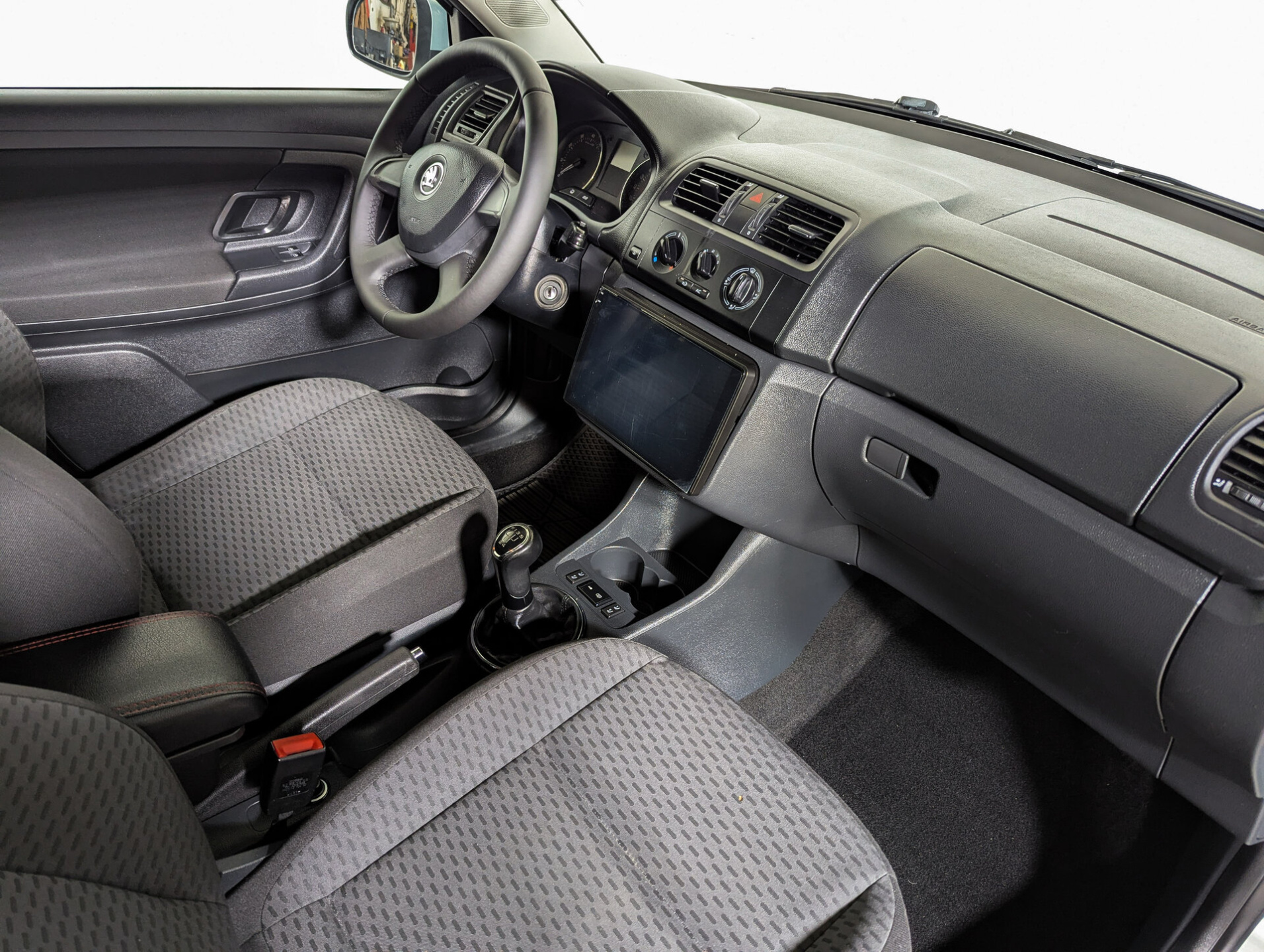 Skoda Fabia 2013 Зеленый