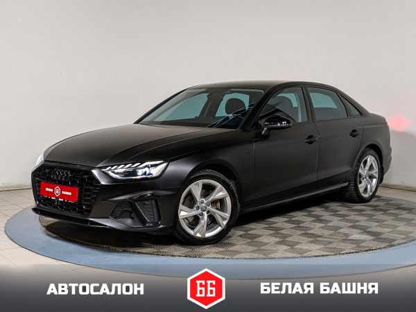 Audi A4 2020 Черный