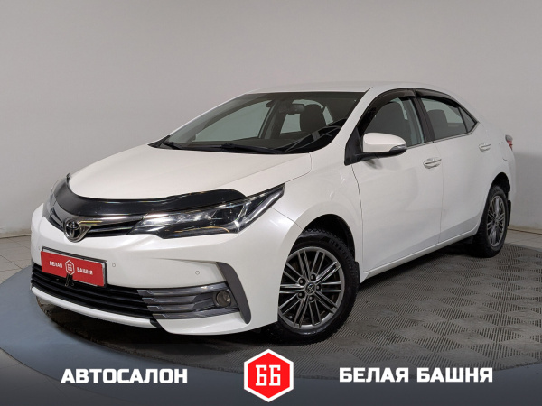 Toyota Corolla 2018 Белый