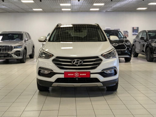 Hyundai Santa Fe 2016 Белый