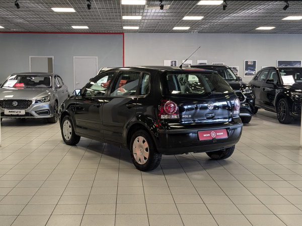 Volkswagen Polo 2008 Черный