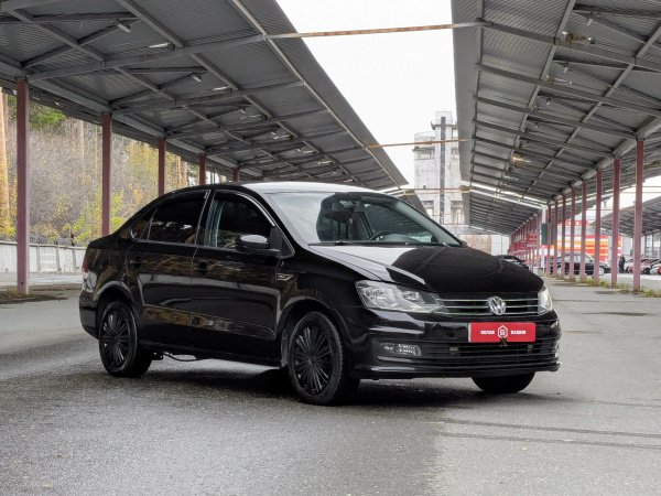 Volkswagen Polo 2019 Черный