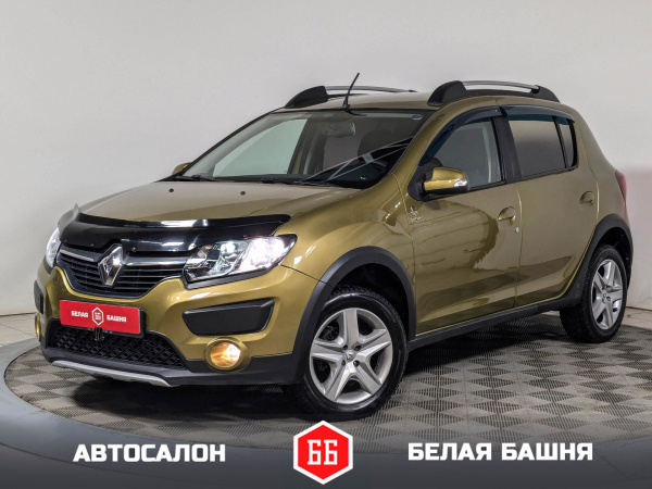 Renault Sandero 2016 Зеленый