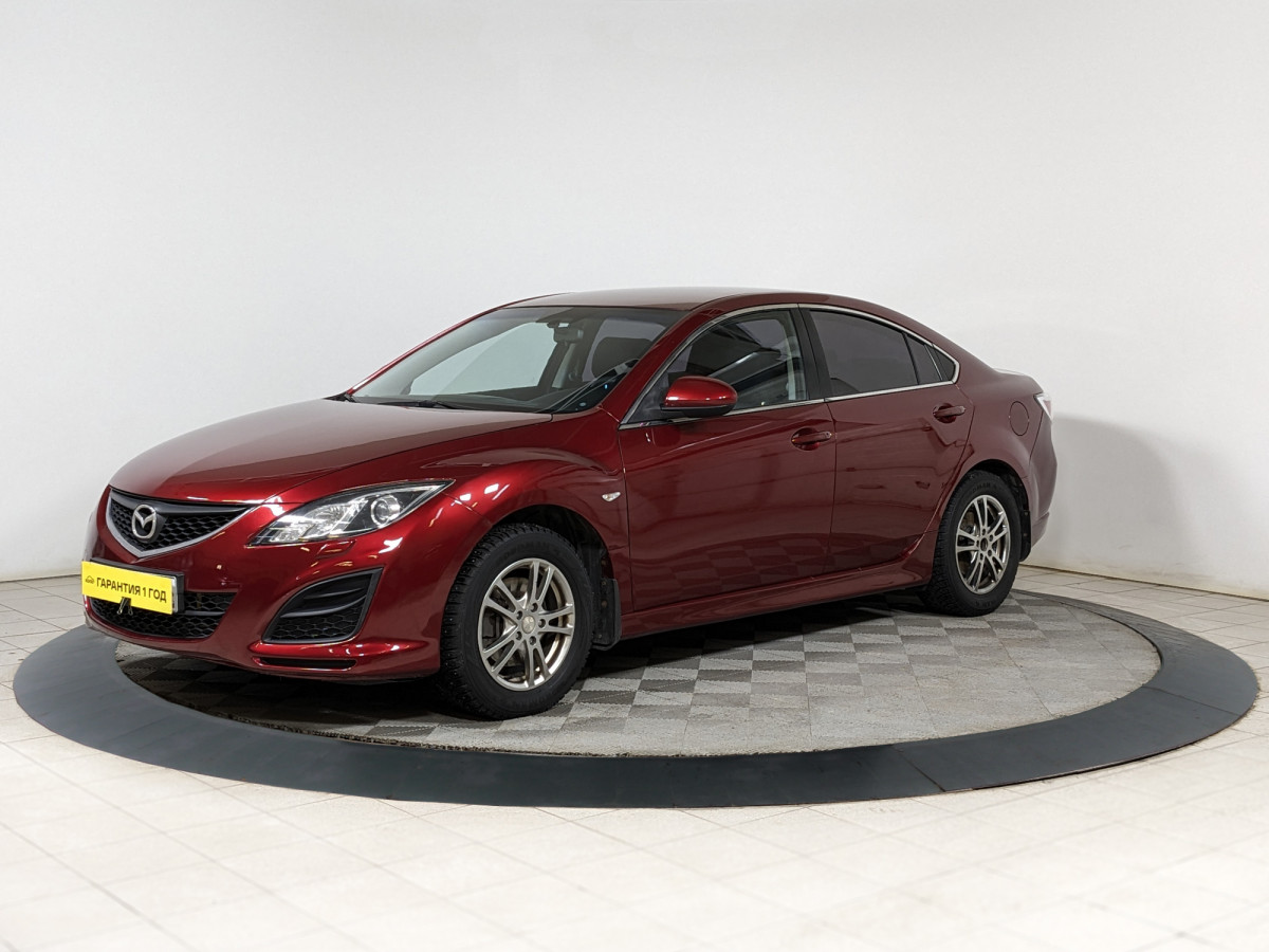 Mazda 6 2010 красный 1.8 л. л. 2WD механика с пробегом 195 000 км |  Автомолл «Белая Башня»