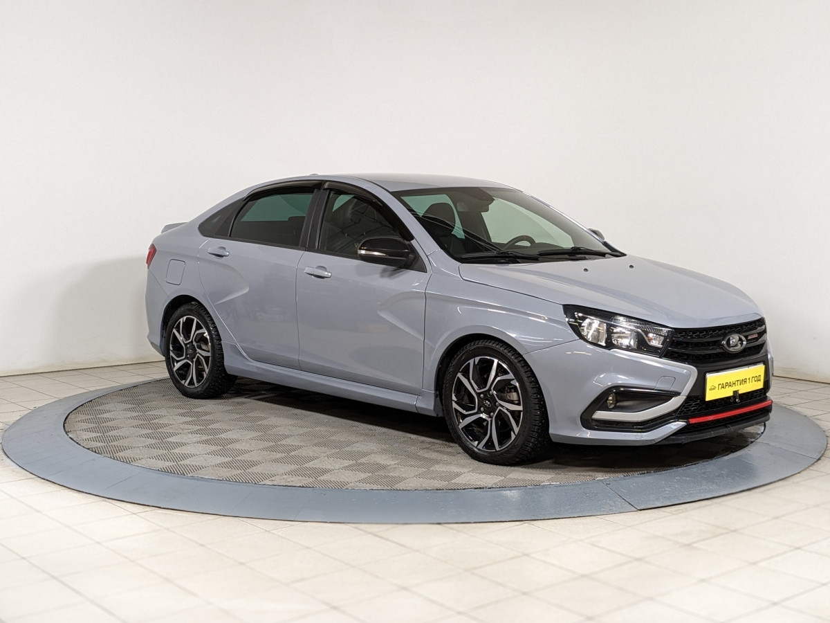 ВАЗ (LADA) Vesta 2019 серый 1.8 л. л. 2WD механика с пробегом 56 000 км |  Автомолл «Белая Башня»