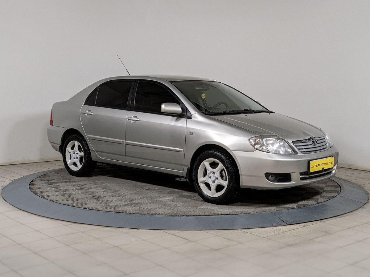 Toyota Corolla 2006 серебристый 1.6 л. л. 2WD механика с пробегом 277 000  км | Автомолл «Белая Башня»